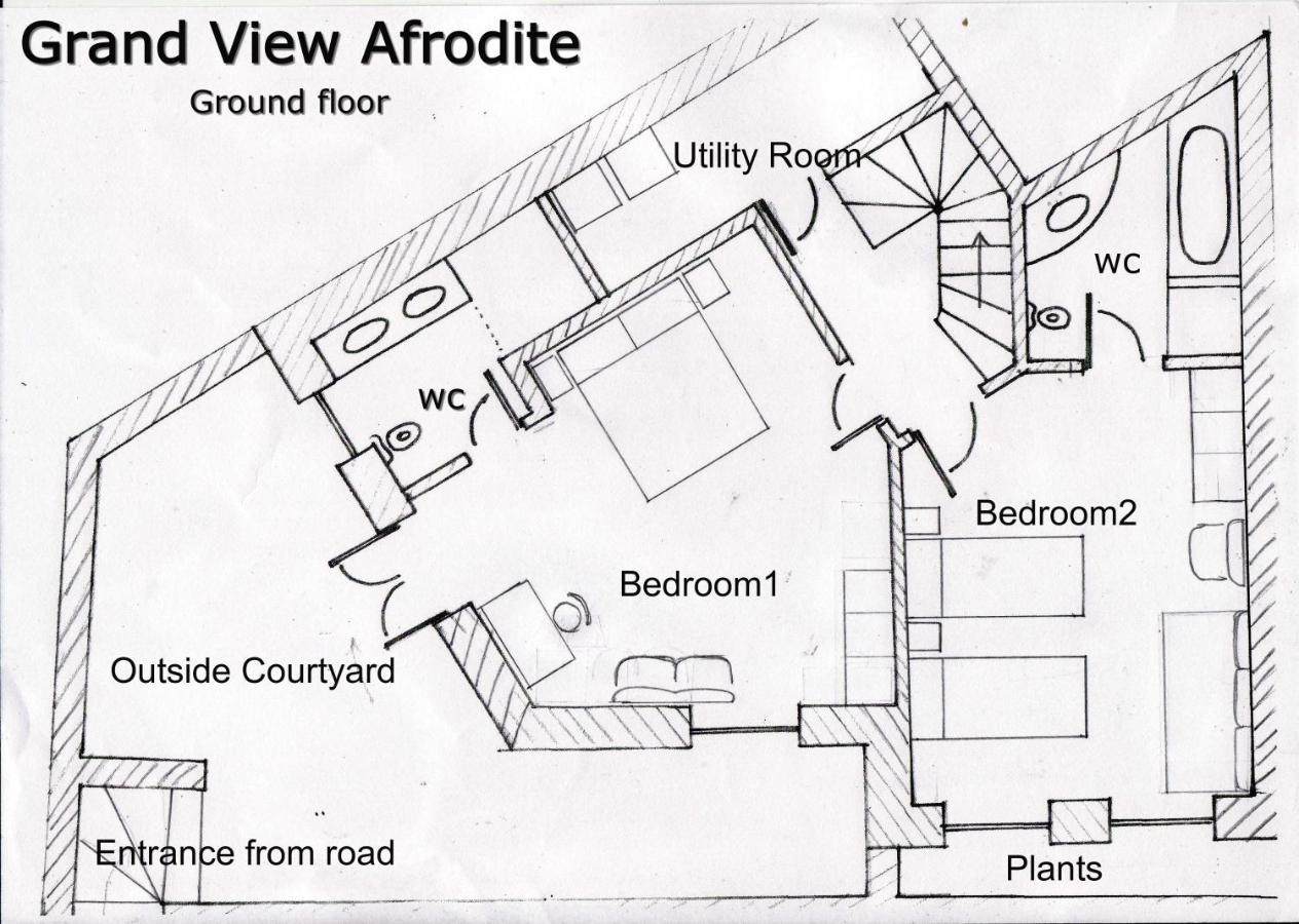 Grand View Afrodite Mithimna Exterior foto